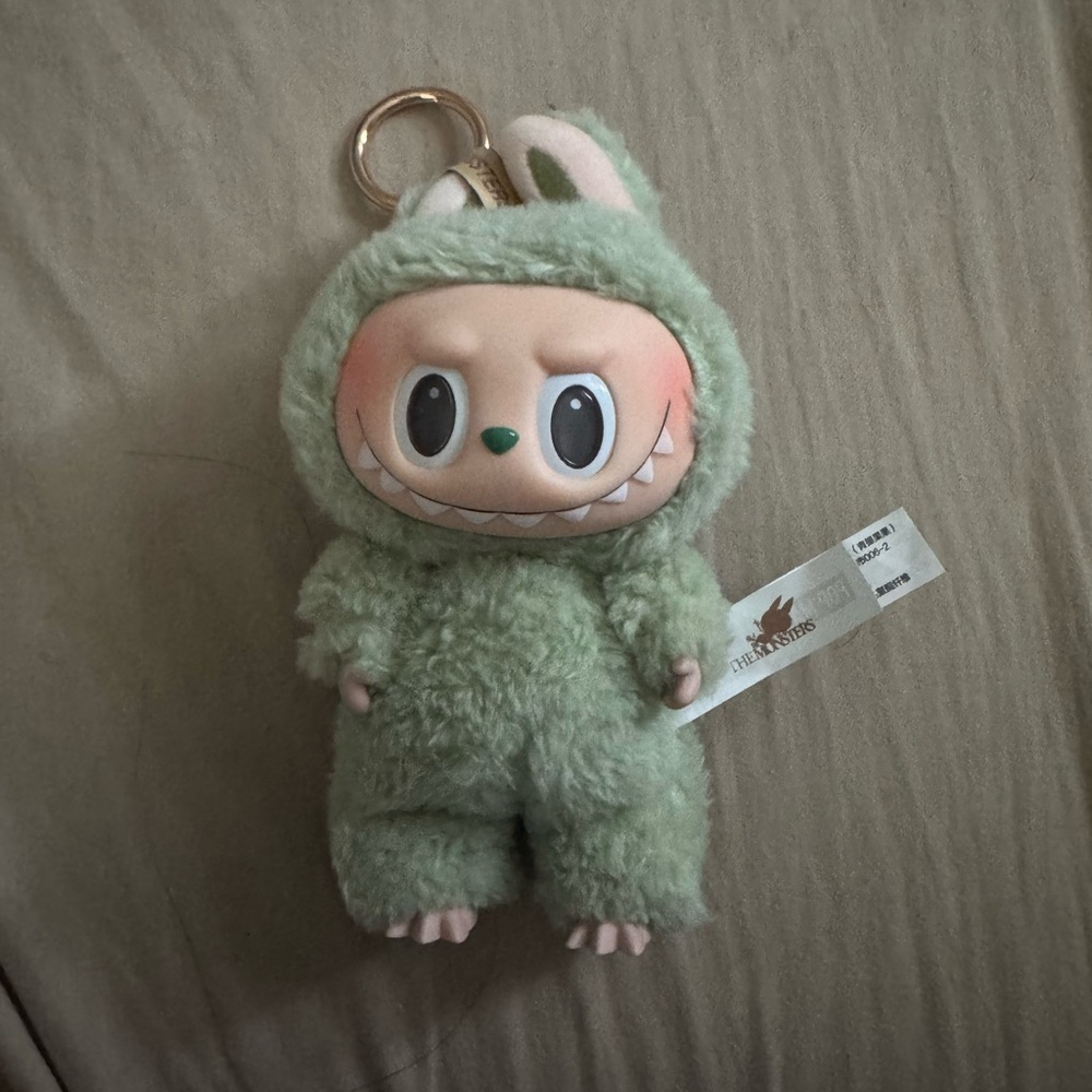 Green Plush Monster Toy